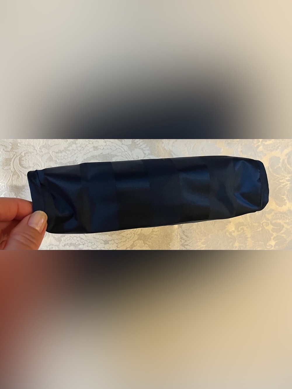 Dior Parfums Navy Striped Cosmetics Pouch - Picture 3 of 7